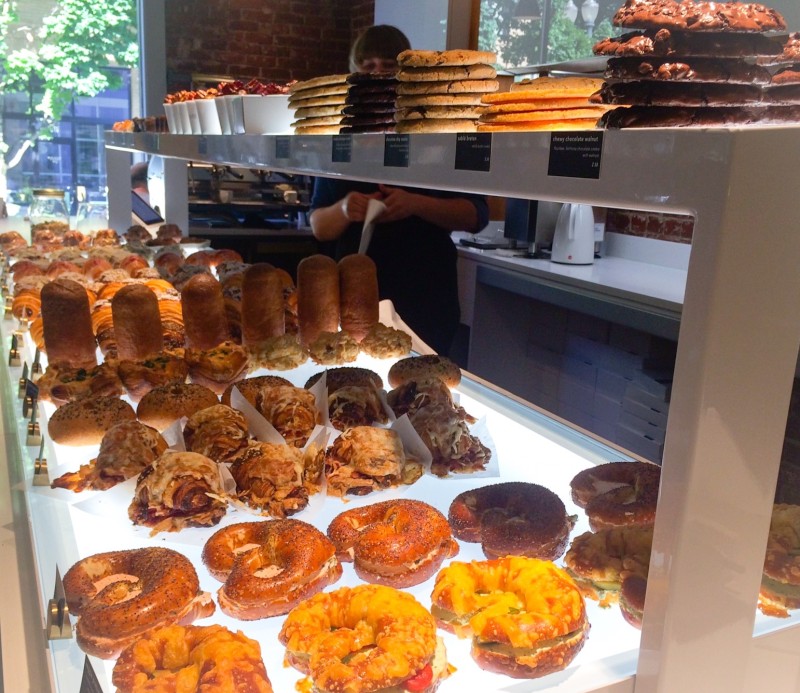 Pastry Counter at Nuvrei Bakery, Portland