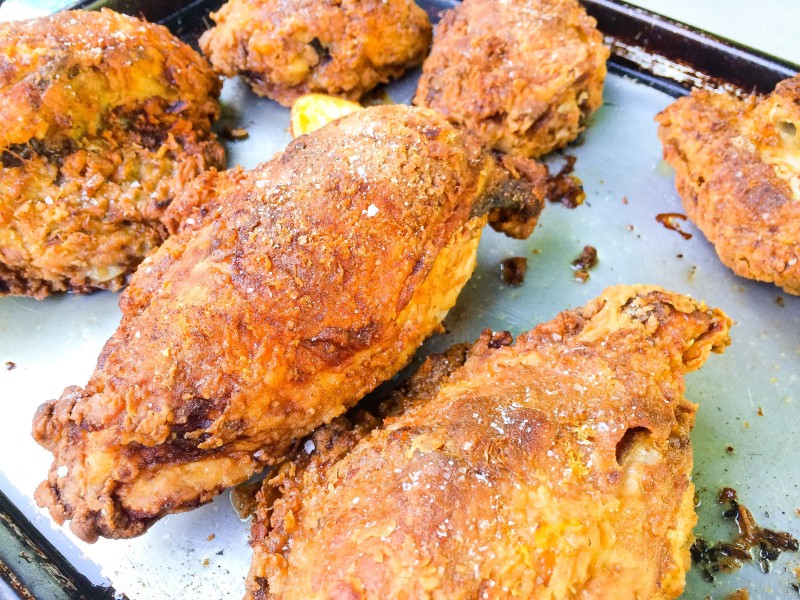 Five Steps for Best Ever Fried Chicken