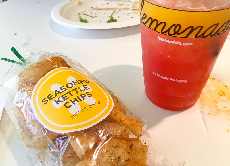 Lemonade and Chips at Lemonade, LA