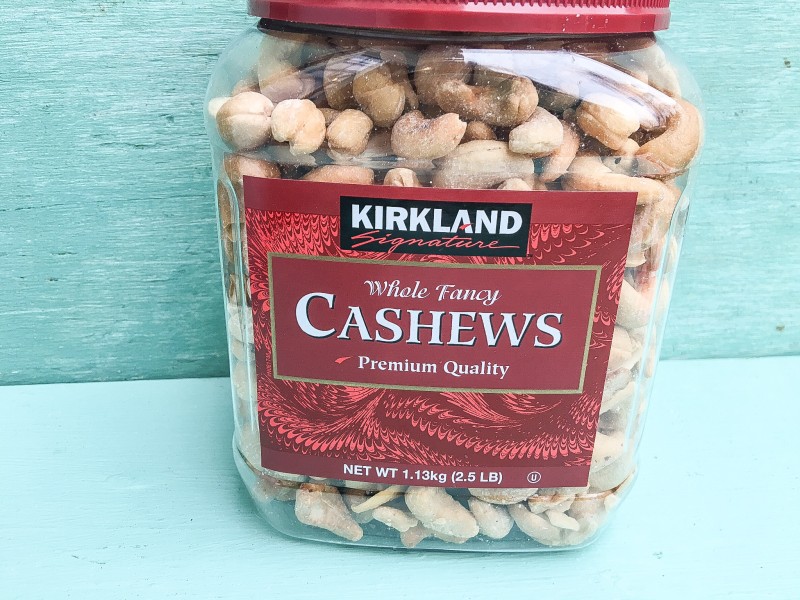 Roasted Cashews for Holiday Food Gift