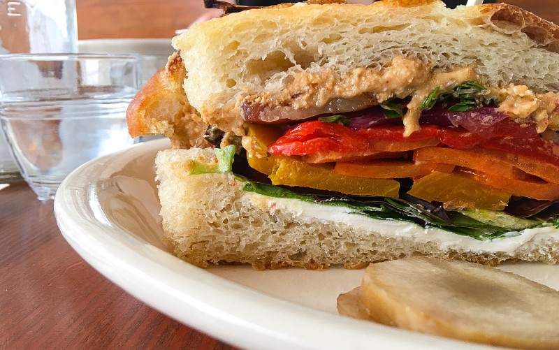 Veg Sandwich at Milk Jar Mrkt Cafe in Portland