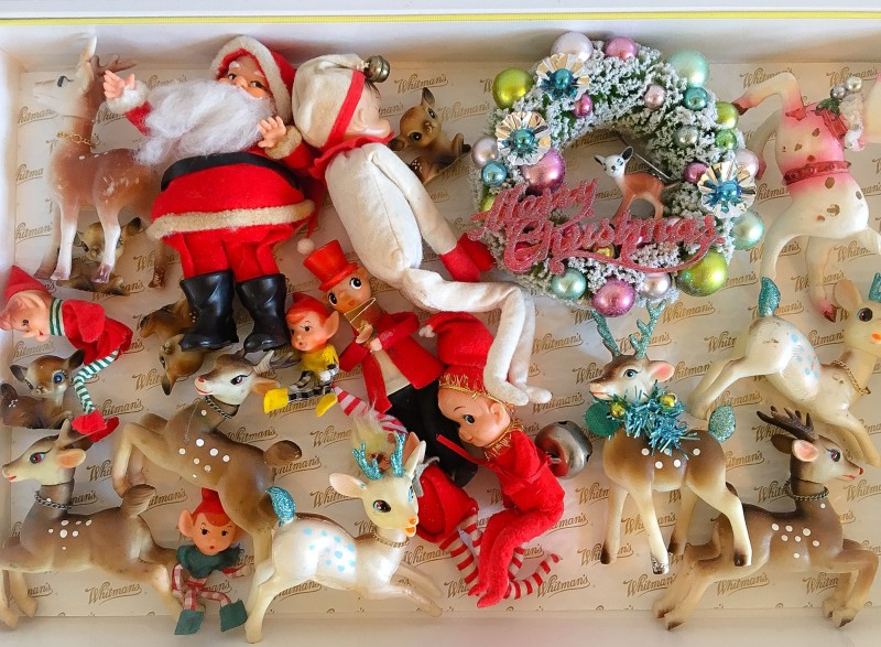 Putting away Vintage Ornaments