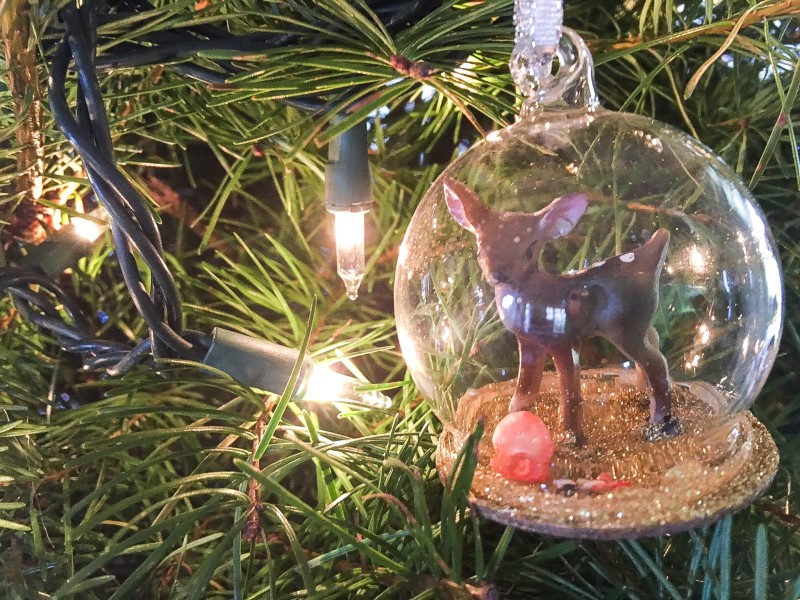 Christmas Ornament on Tree