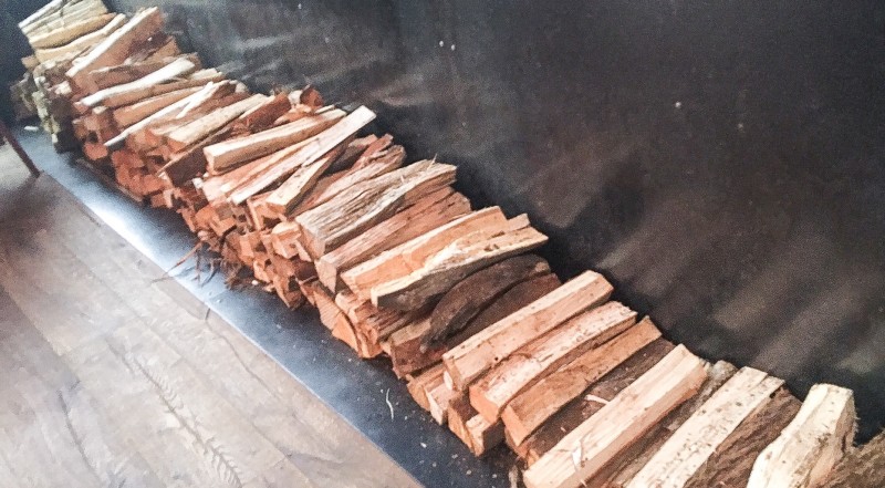 Wood Pile at Trifecta Tavern, Portland
