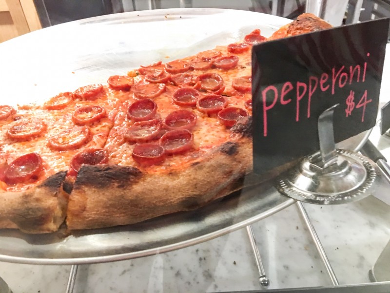 Pepperoni Pizza at Trifecta Annex, Pine Street Portland