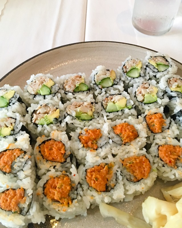 Sushi at Hirozen, Los Angeles