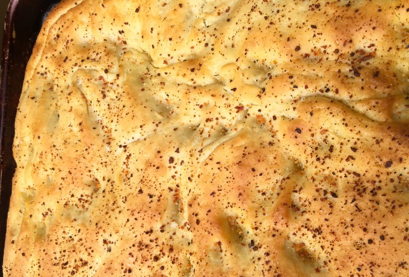 Focaccia Out of Oven, Portland