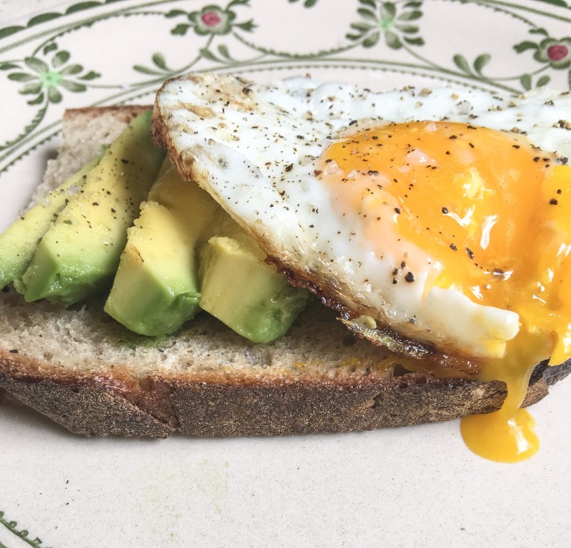 Avocado and Egg Toast