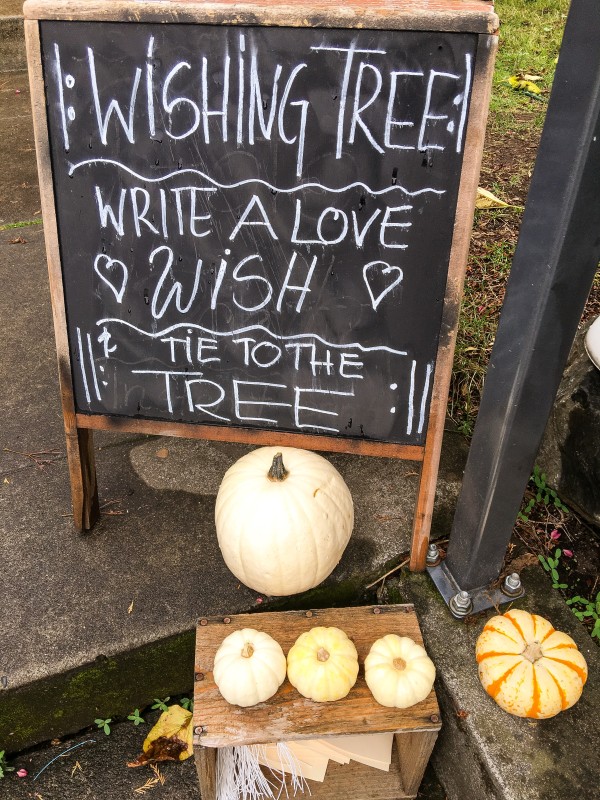 Wishing Tree Wishes, Williams Street, Portland