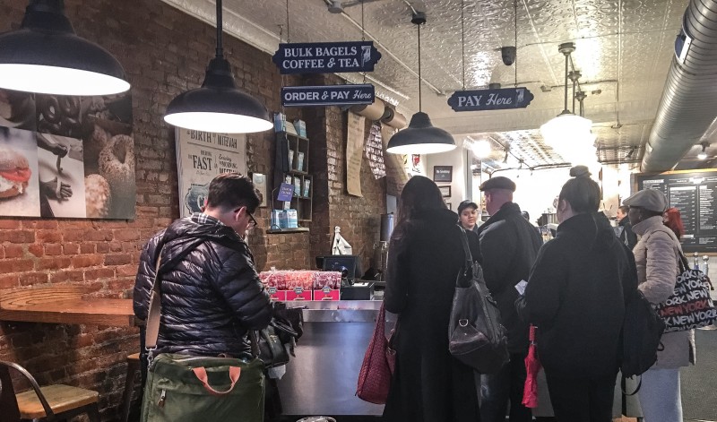 Murray's Bagels, NYC