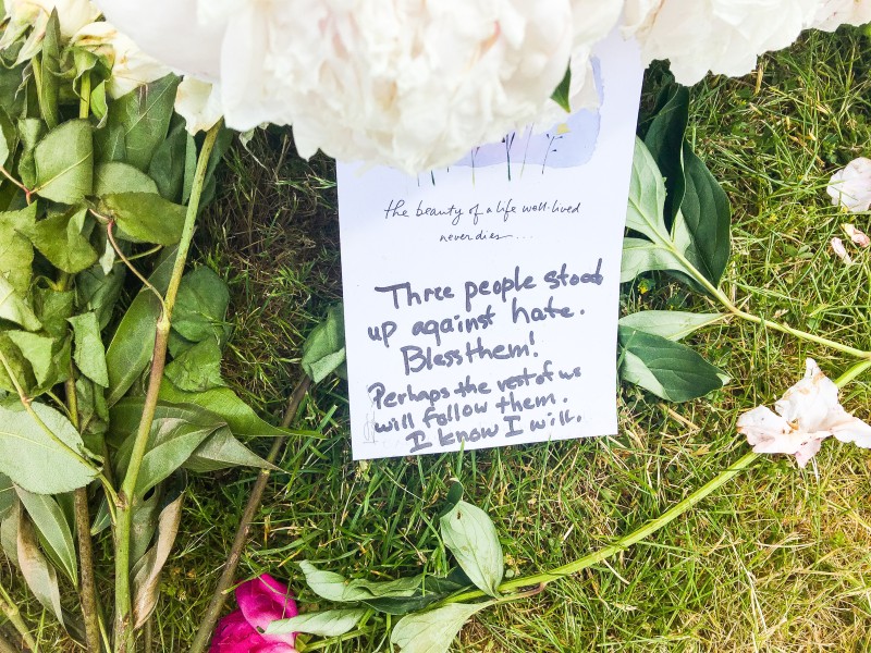 Memorial to Stabbing Victims, Portland