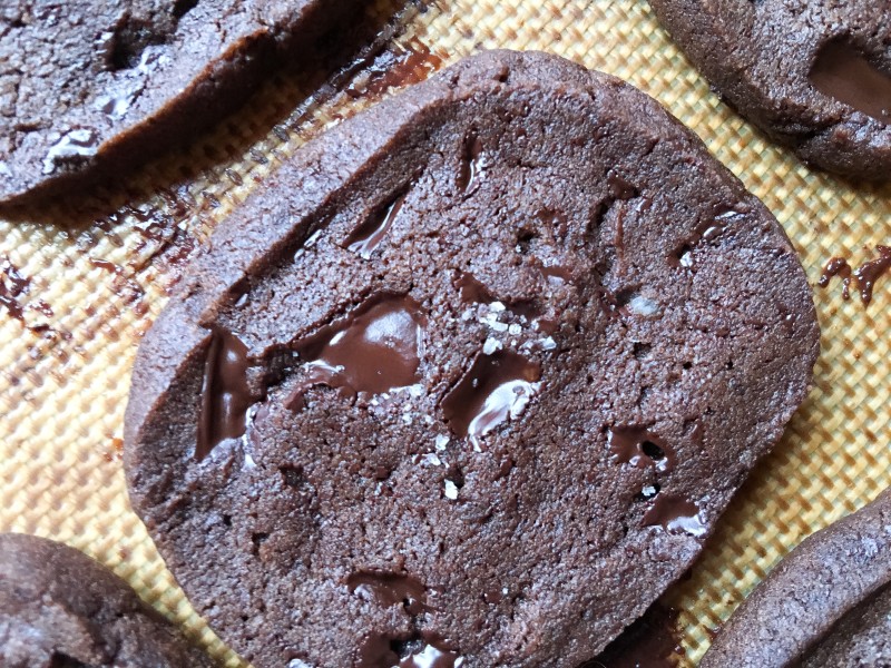 dark chocolate sables bittersweet cookies smitten kitchen
