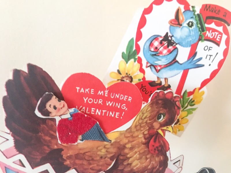 Valentines Day Vintage Cards Holiday