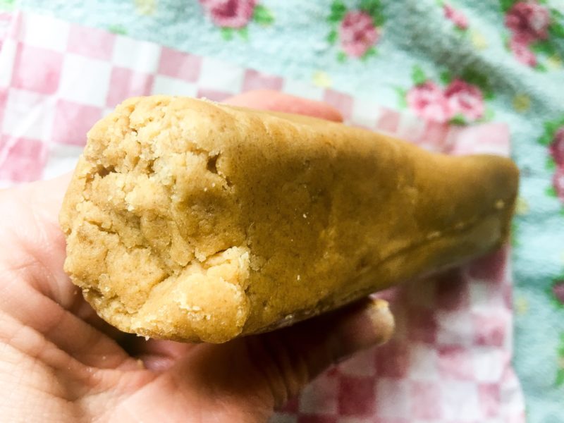 homemade nutter butters peanut butter sandwich cookies dough