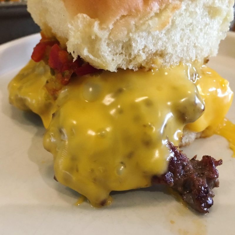 Canard steam burger