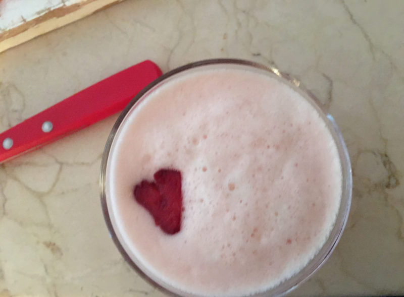 Hood Strawberry cocktail