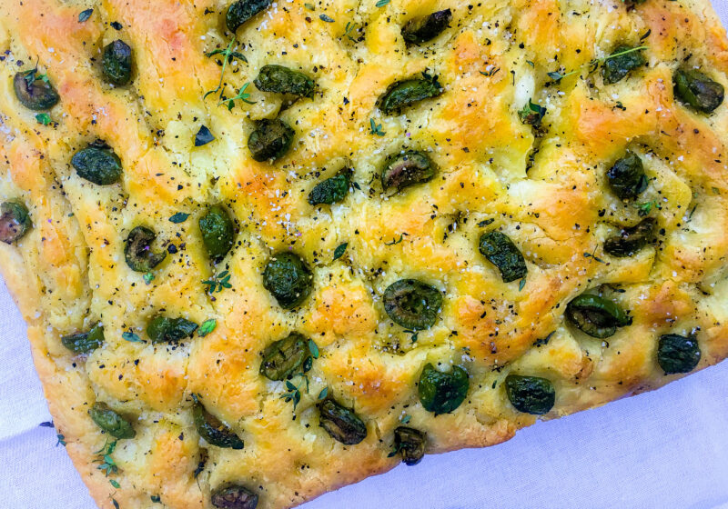 Foccaccia with Olives