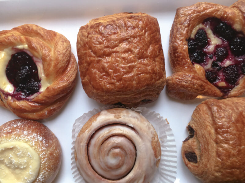 pastries from friend